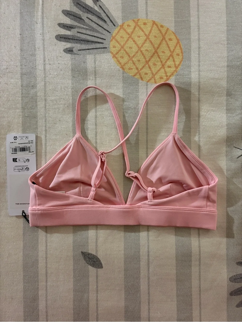 Alo Pink Splendor Bra